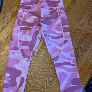 ZYIA Pink Camo Leggings